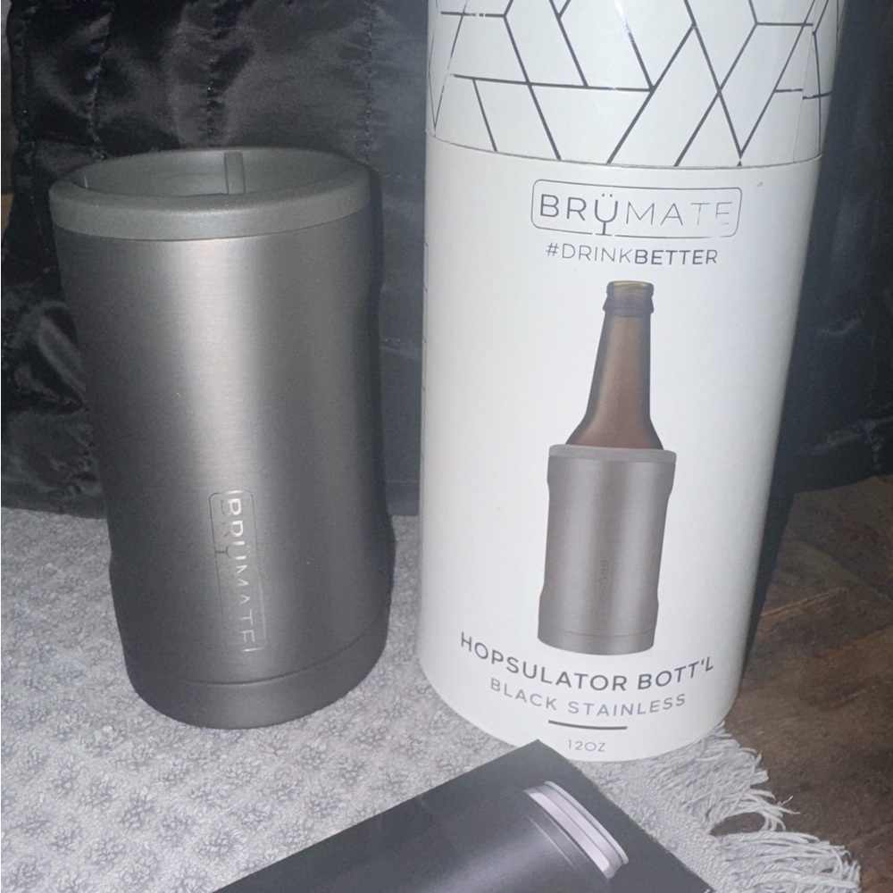 BrüMate Hopsulator Bott'l in Black Stainless